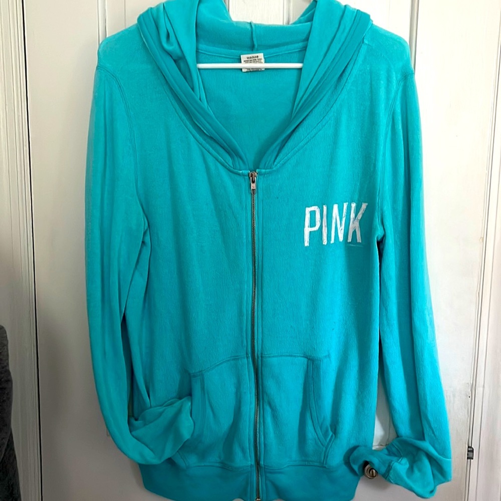 PINK Zipper Hoodie